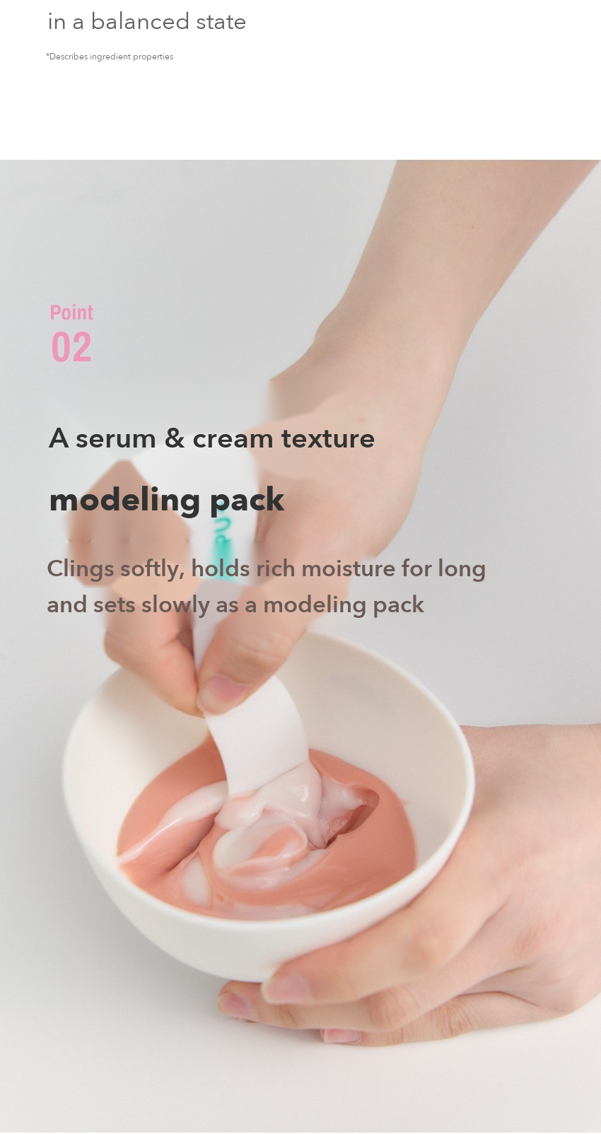 Dr.CPU+ Nourishing Glow Cream Modeling Mask detail 3