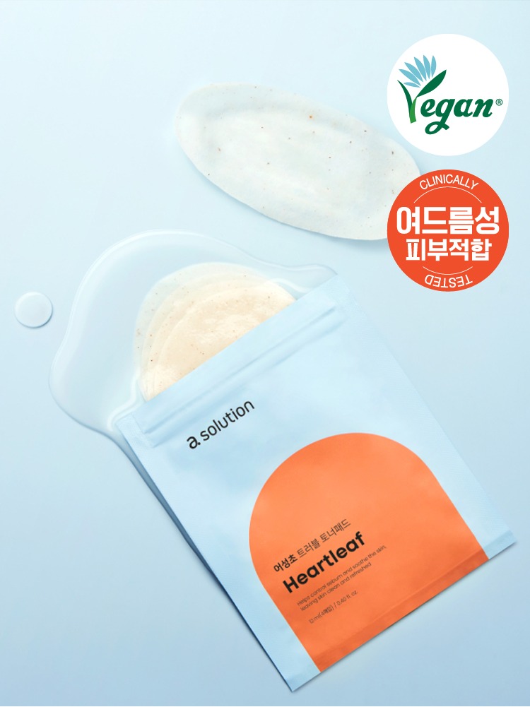 A.SOLUTION Heartleaf Trouble Toner Pad 4 Pads