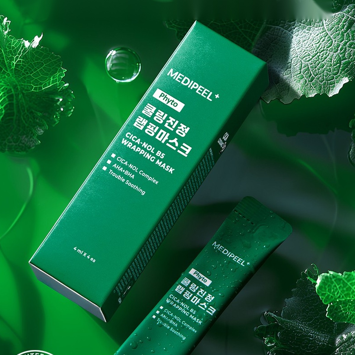 MEDIPEEL Cica Cooling Calming Wrapping Mask 4ml x 4