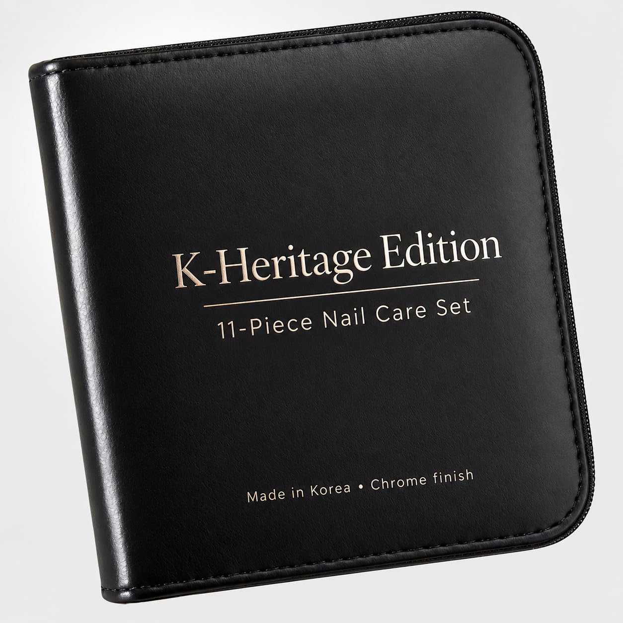 777 K-Heritage 11-Piece Nail Care Set Chrome detail 04
