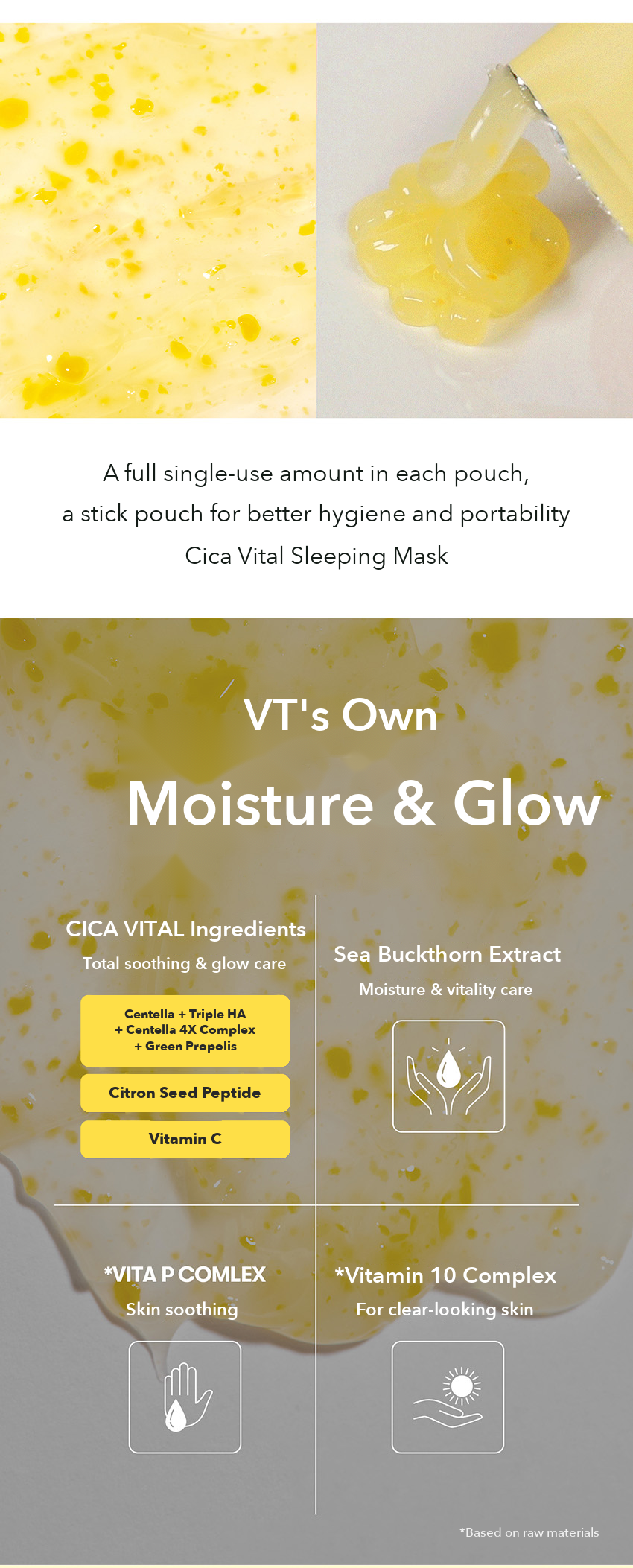 VT Cica Vital Sleeping Mask 4ml x 6 detail 06