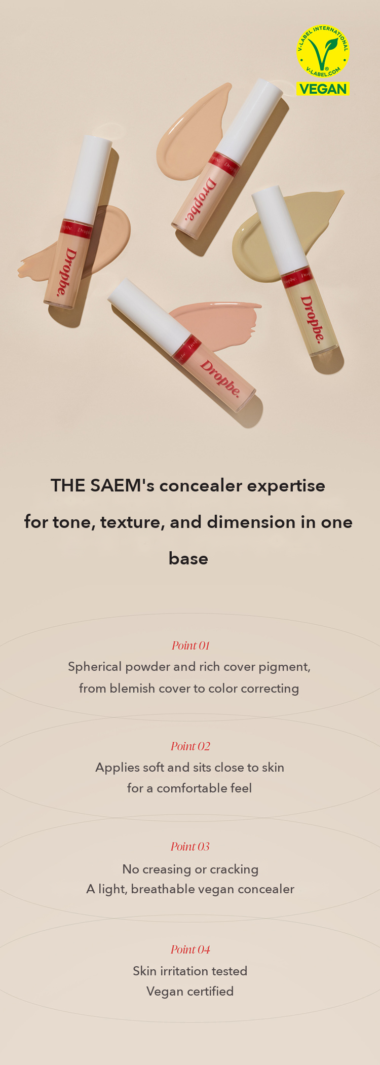 Dropbe Color Pick Concealer Green detail 2