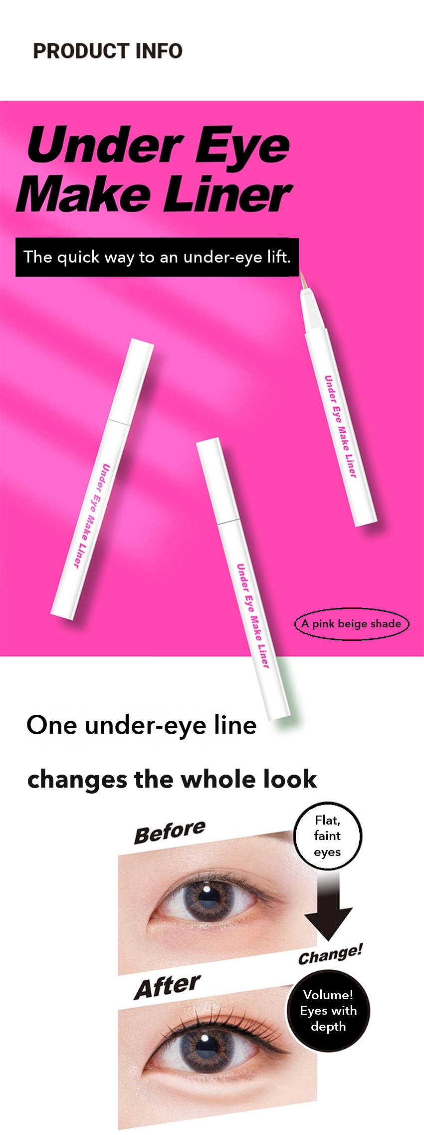 DAISO Under-Eye Volume Liner Beige detail 02