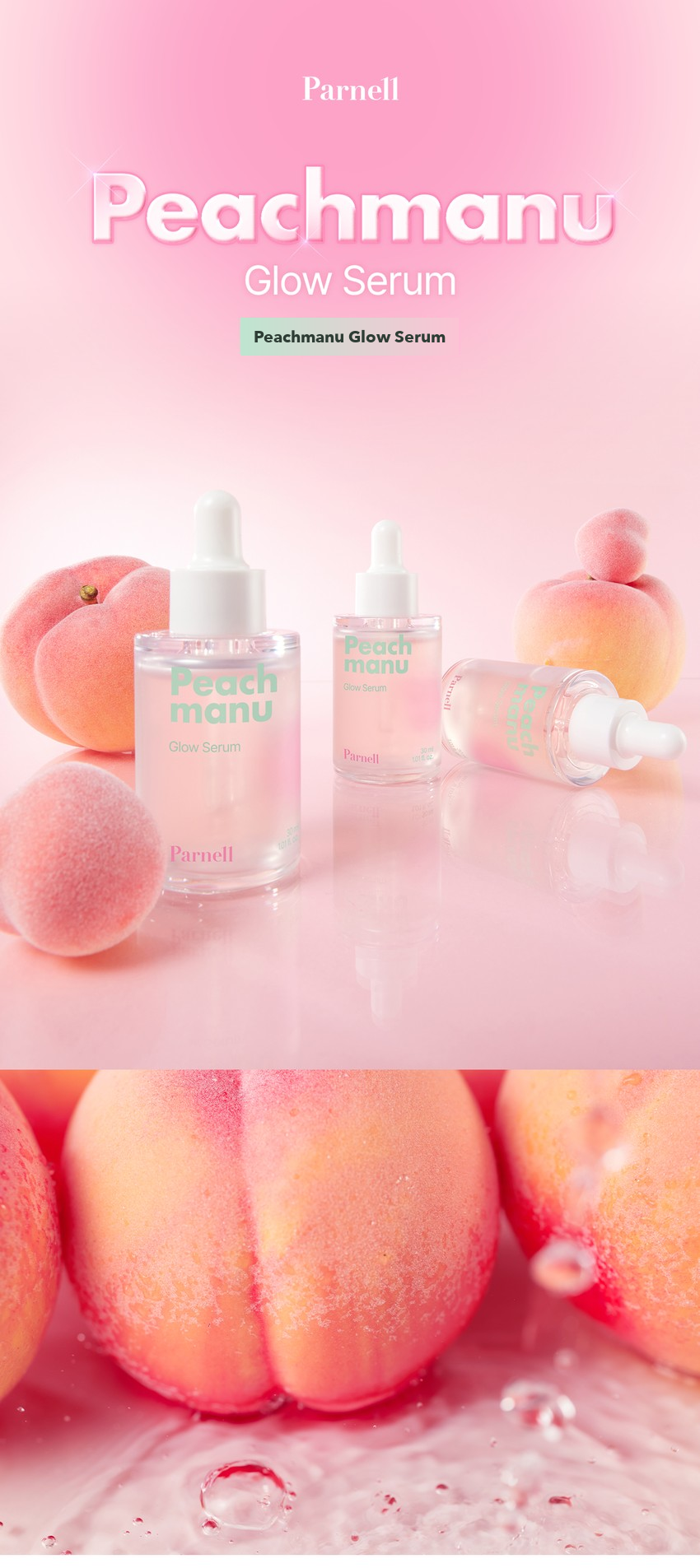 PARNELL Peachmanu Glow Serum detail 01