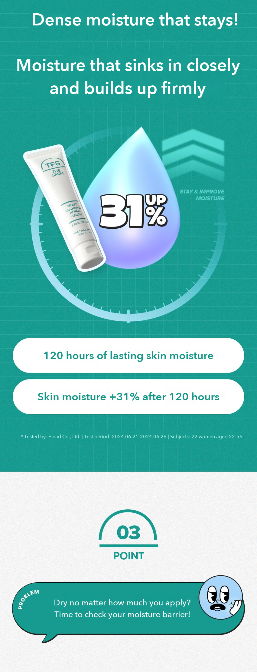 THE FACE SHOP The Smim Moist Recharge Repair Cream detail 5
