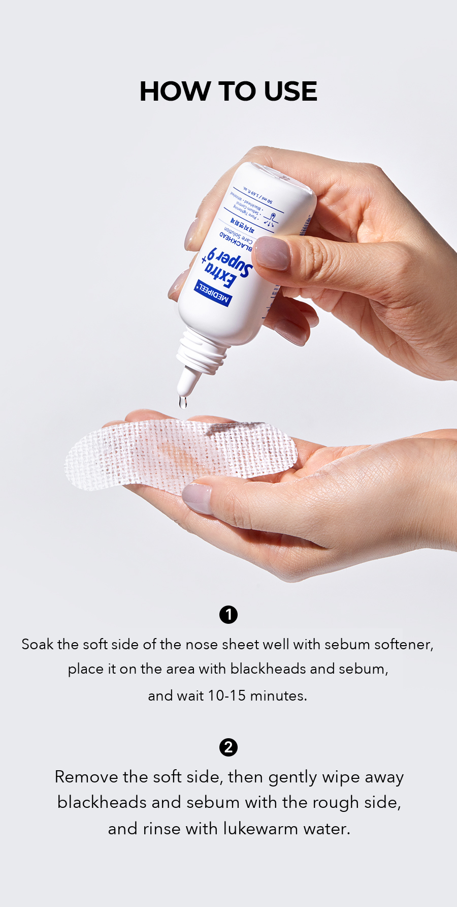MEDIPEEL Extra Super 9 Plus Sebum Cleaner Nose Sheet detail 03