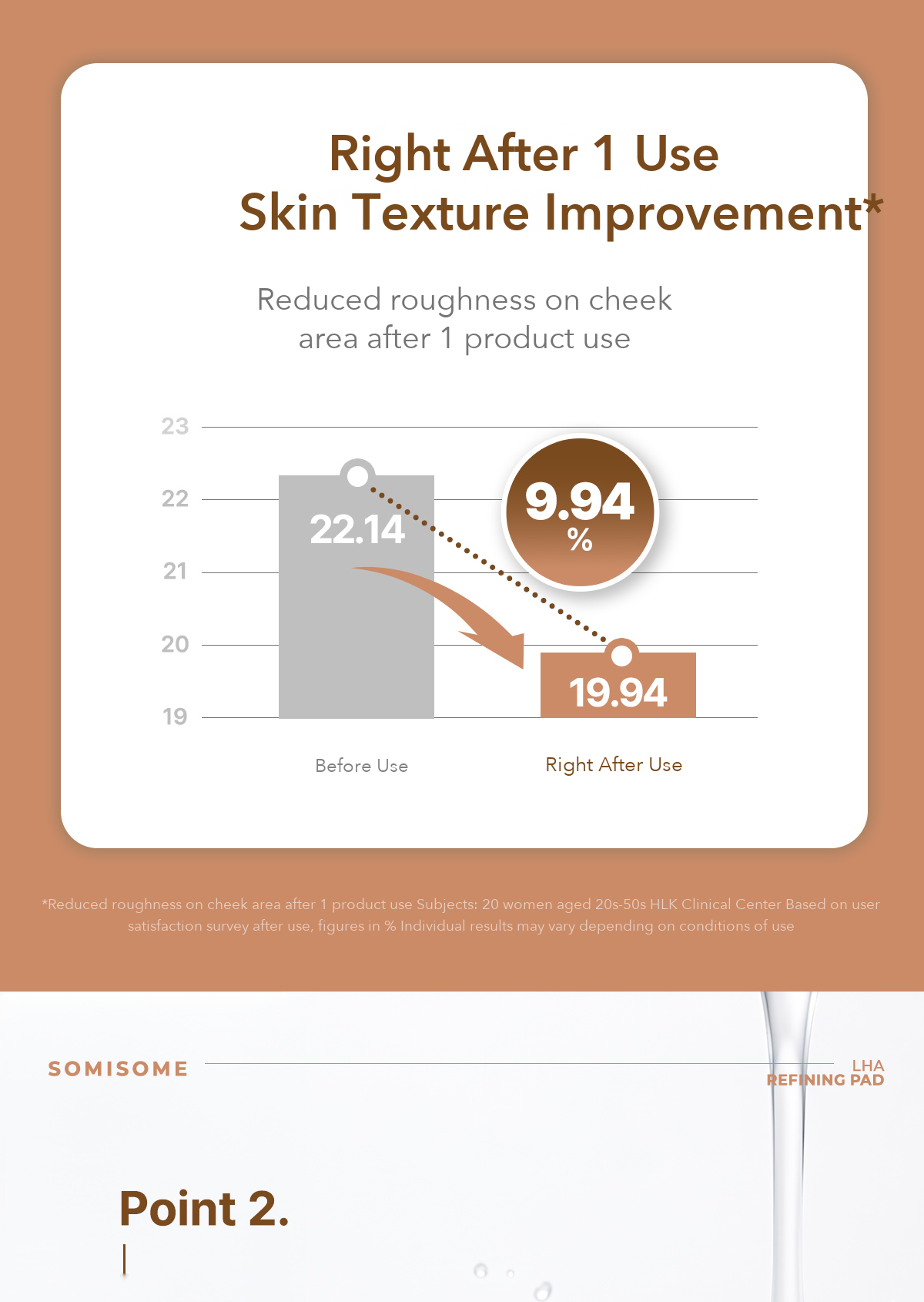 SOMISOME LHA Texture Care Square Pad 60 Pads 200g detail 04
