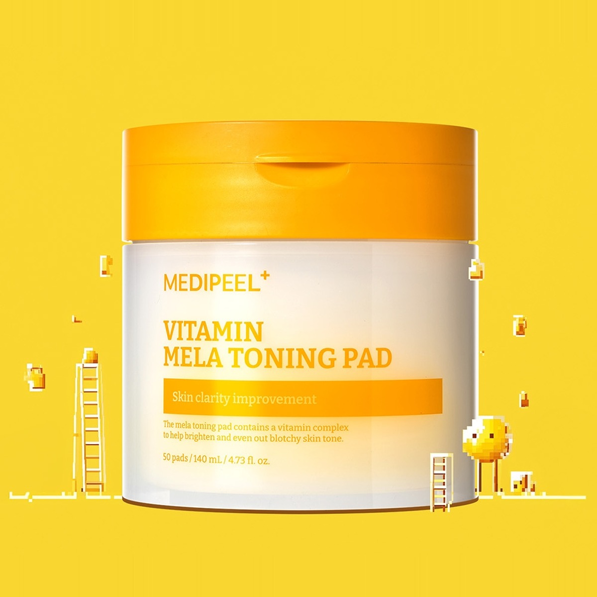 MEDIPEEL Vitamin Mela Toning Pad 2.0 140ml / 50 Pads