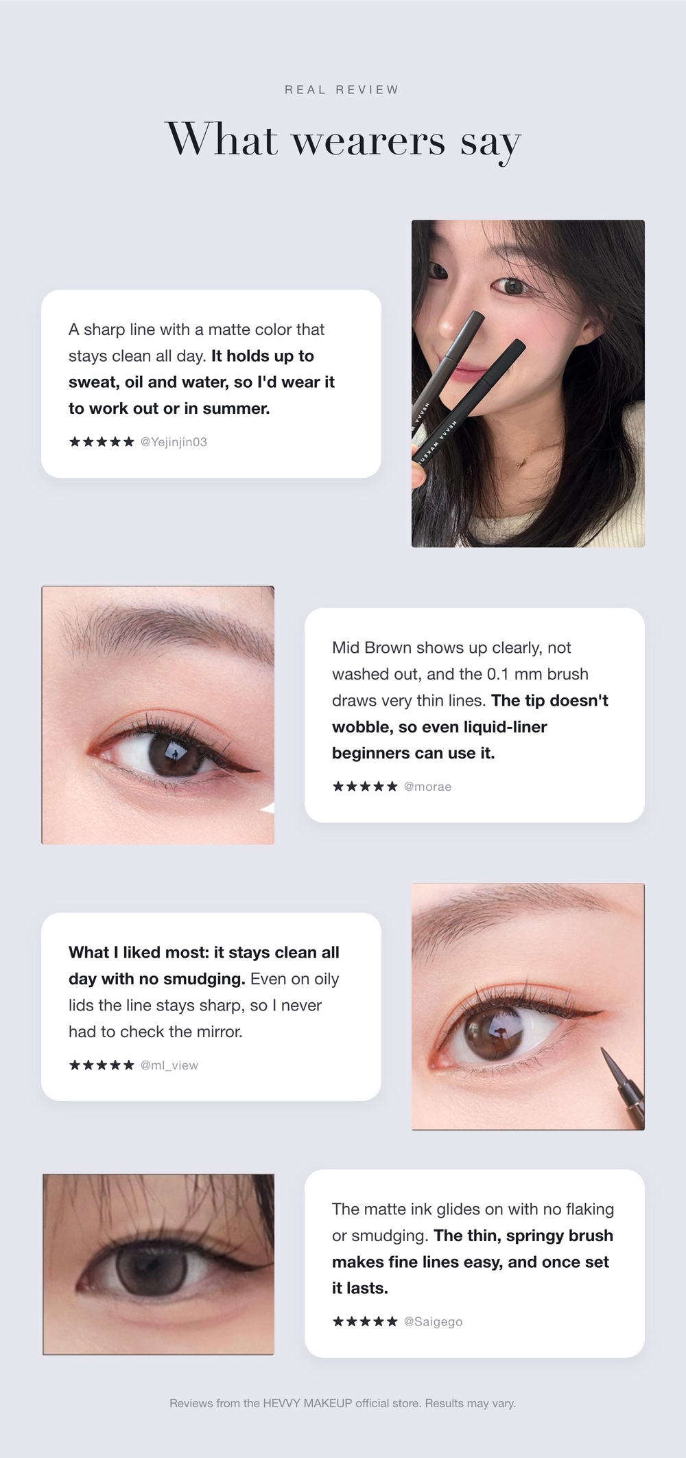 HEVVY MAKEUP Define Eyes Pen Liner detail 08