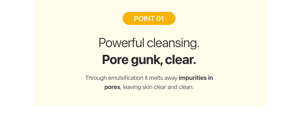 No Pore Cleansing Oil detail 11
