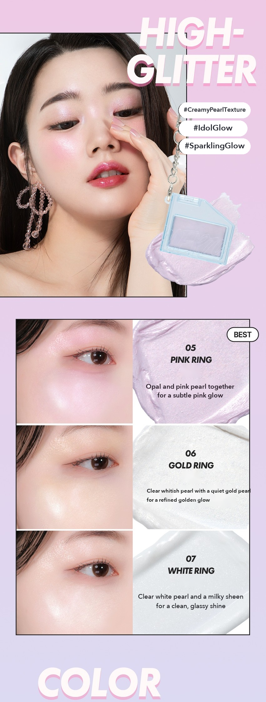 MERZY Let's Wearing Lip & Cheek Keyring detail 10