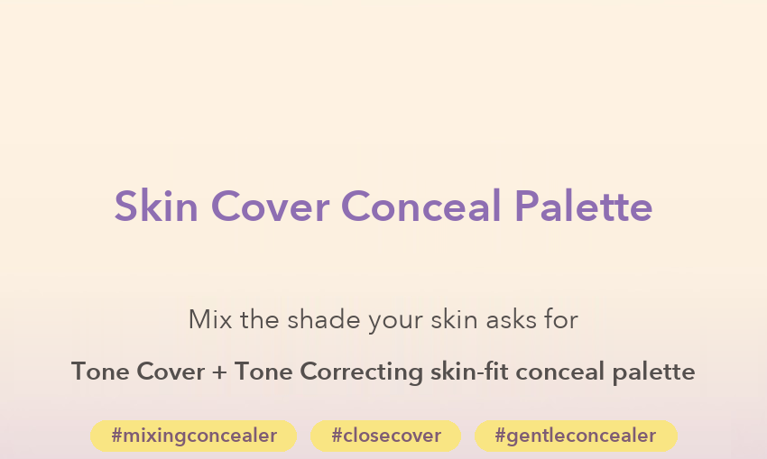 TWOEDIT Skin Cover Conceal Palette detail 02