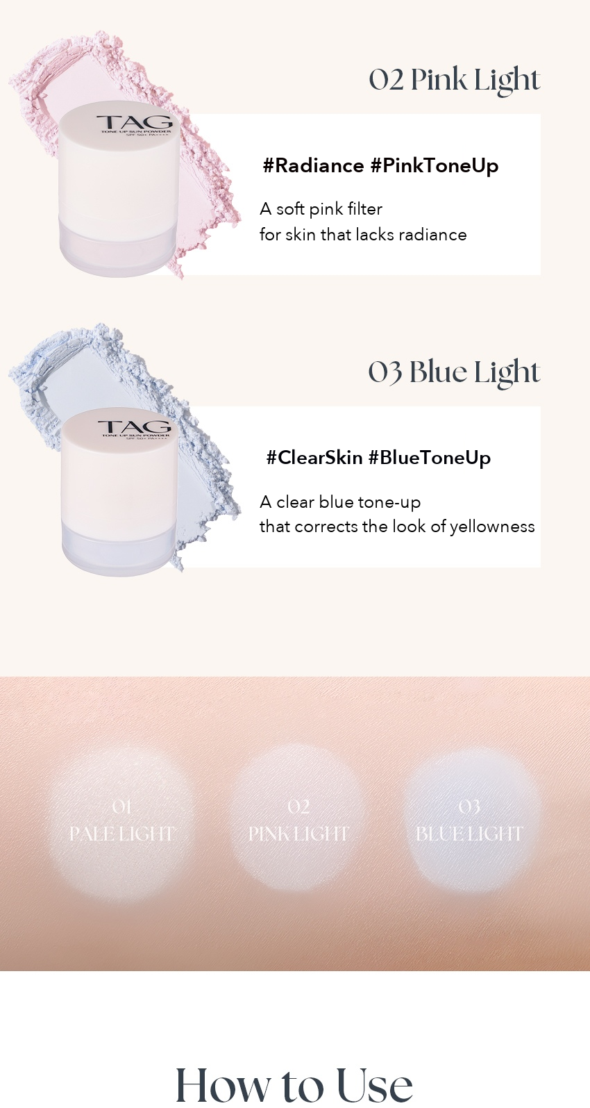 TAG Tone Up Sun Powder detail 6