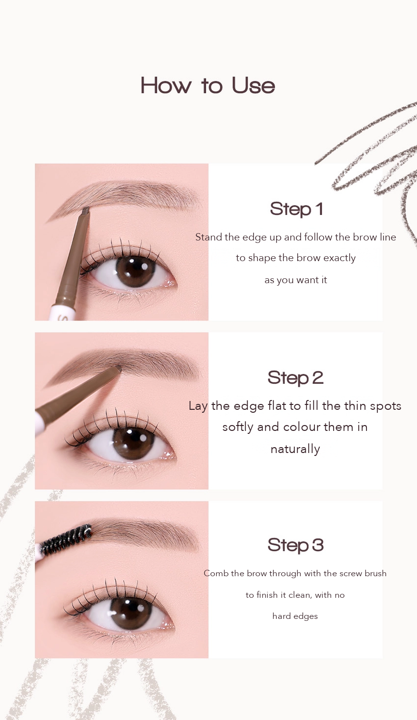 Holika Holika Softune Angled Edge Eyebrow detail 09