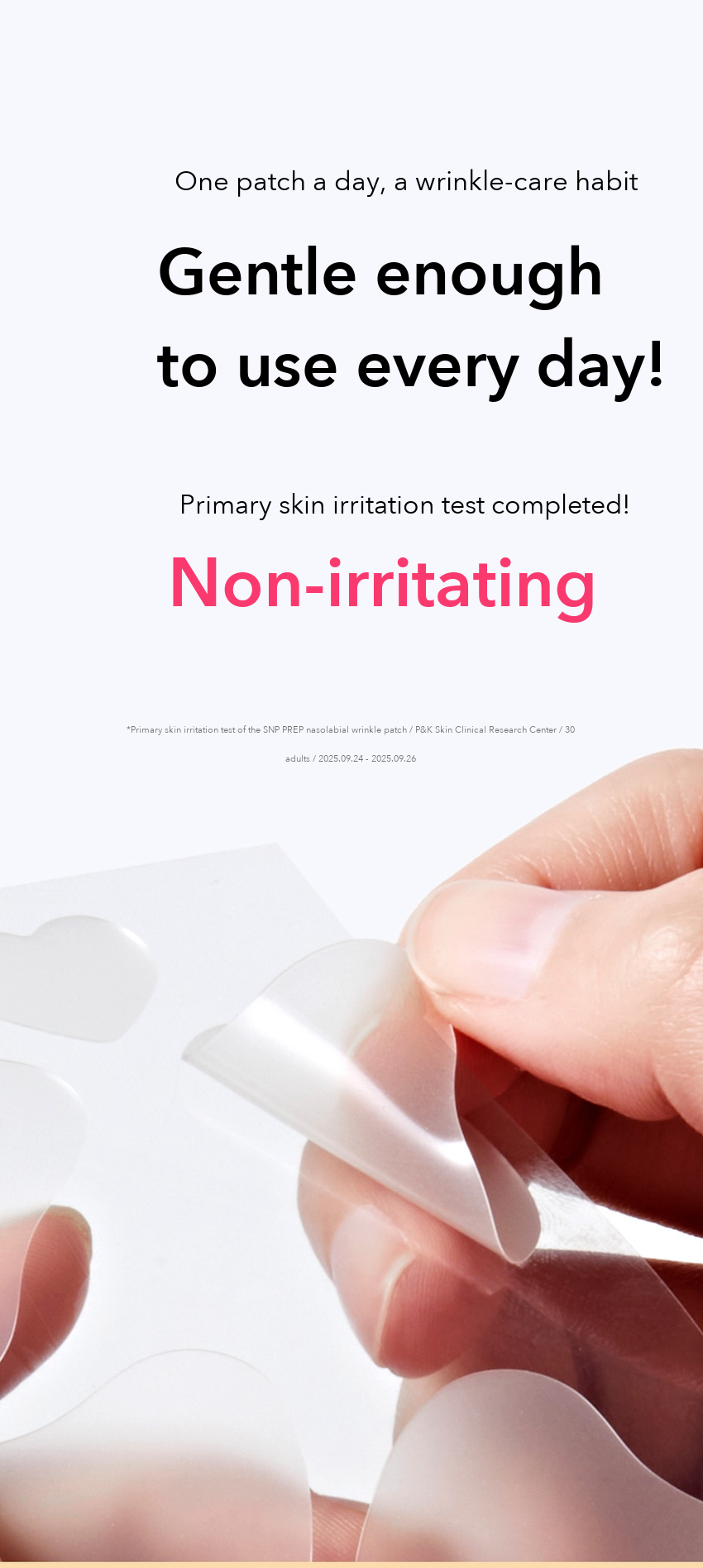 SNP PREP Glabella Wrinkle Patch detail 9