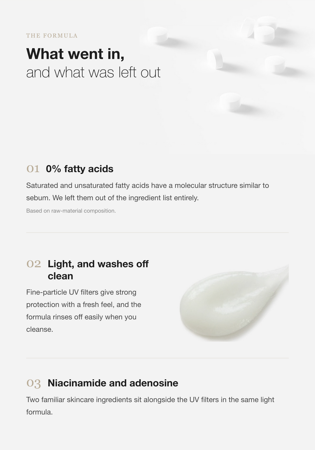 LA THEORIE Sunscreen Protection Factor detail 04