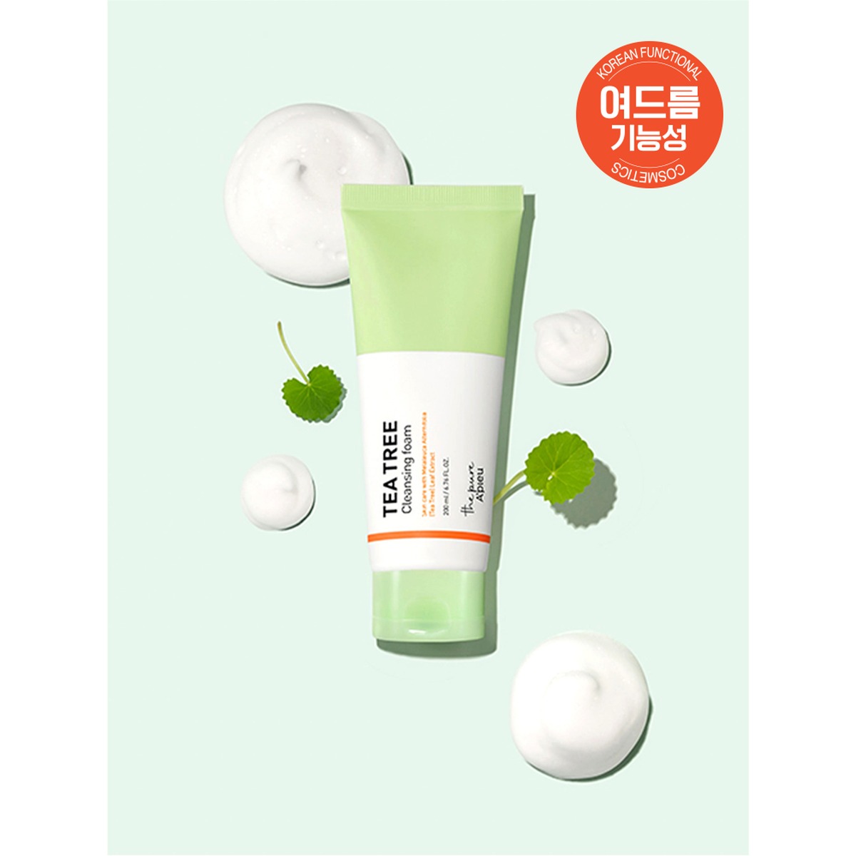 A'PIEU The Pure Tea Tree Cleansing Foam 200ml