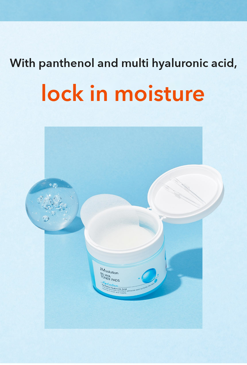 JMsolution B5 Hya Toner Pad 80ml 50 Pads detail 03
