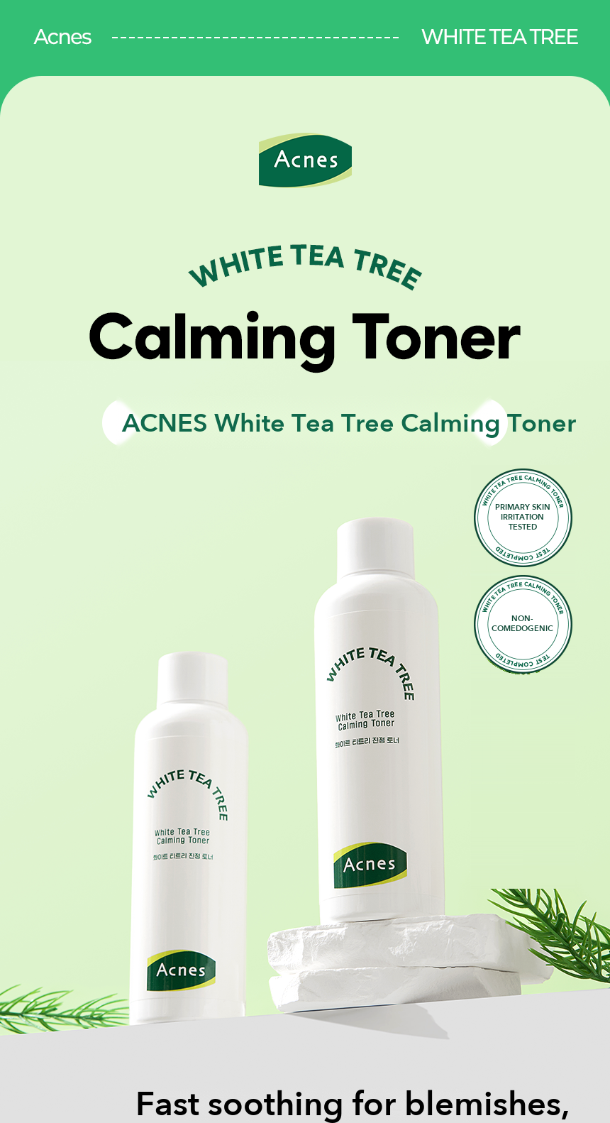 ACNES White Tea Tree Calming Toner detail 2
