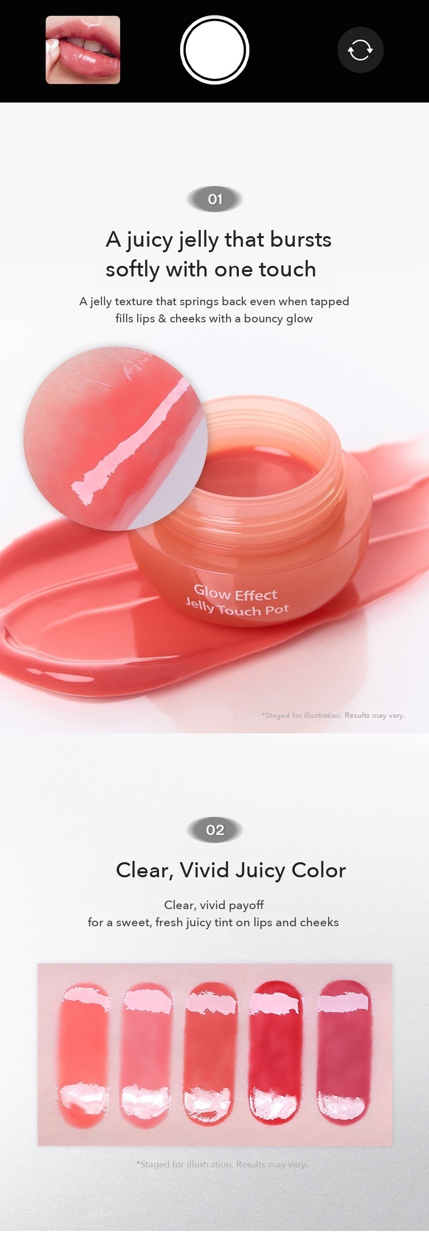 MILKTOUCH Dear Thing Glow Effect Jelly Touch Pot detail 04