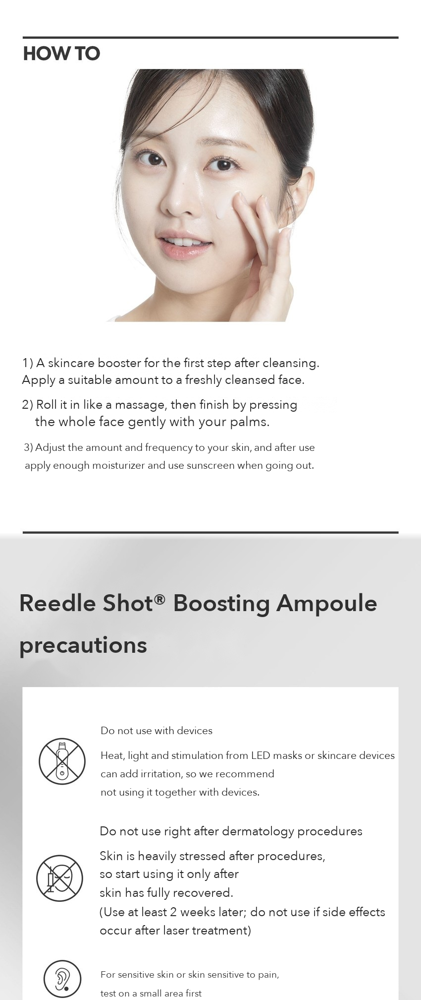 VT Pro Cica Reedle Shot S50 Facial Boosting First Ampoule 2ml x 6 detail 10
