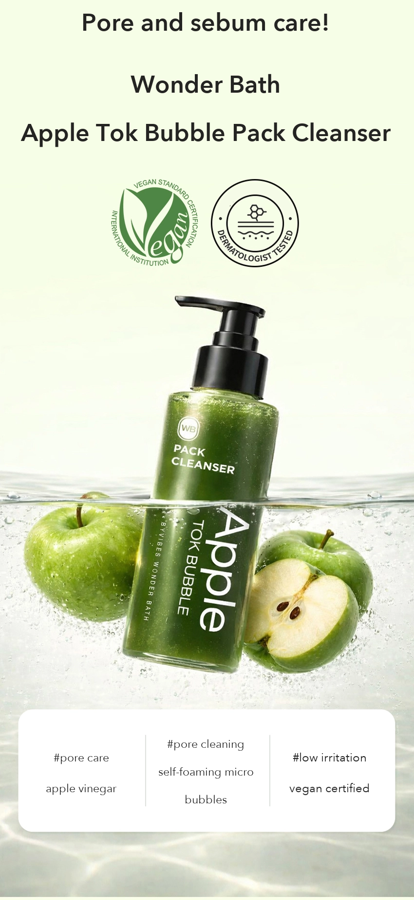 Wonder Bath Apple Tok Bubble Pack Cleanser detail 03