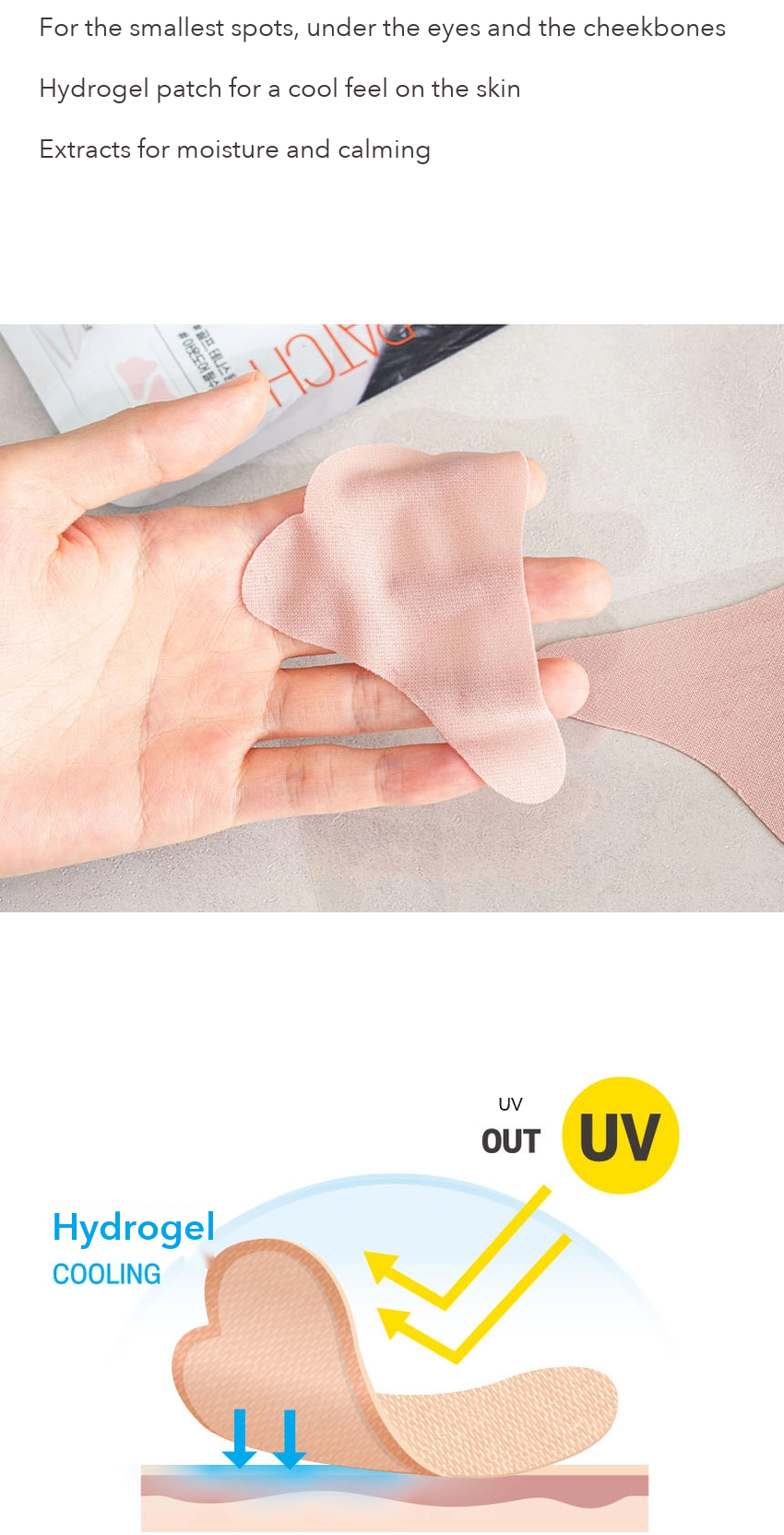 DAISO Outdoor Hydrogel Sun Patch Basic detail 02
