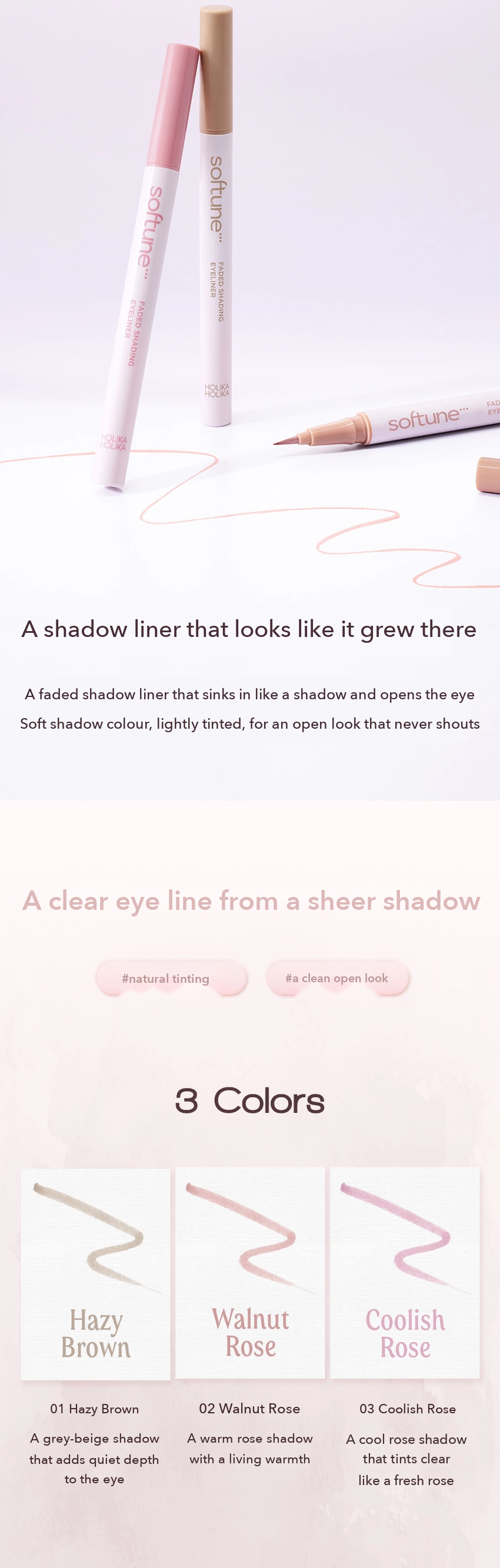 Holika Holika Softune Faded Shadow Liner detail 03