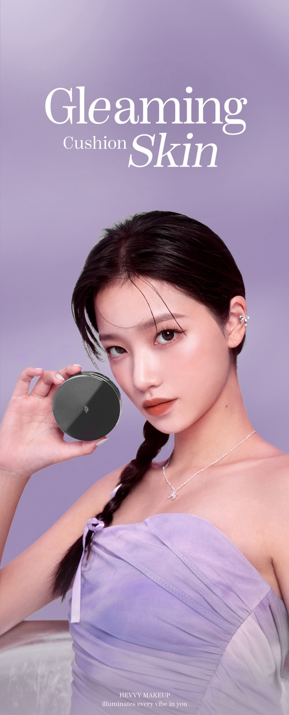 HEVVY MAKEUP Gleaming Skin Cushion H detail 01