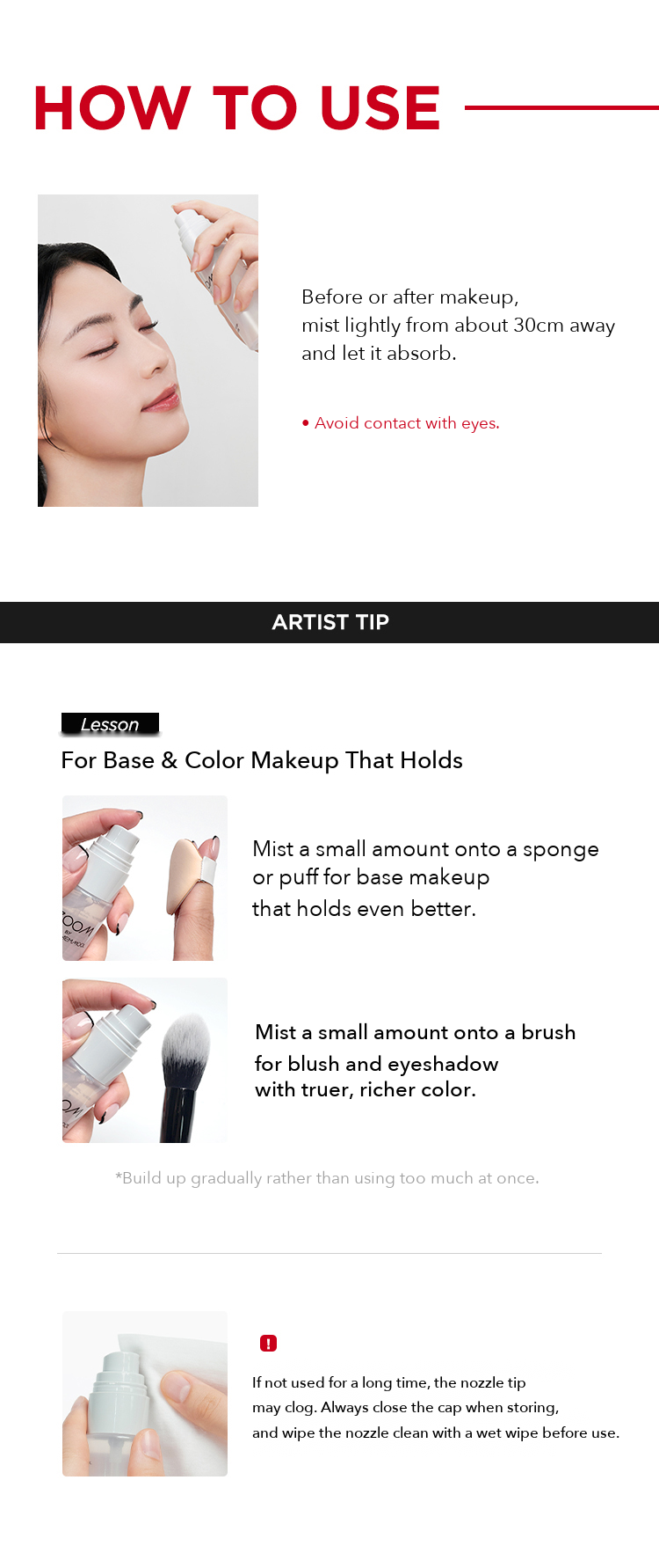 ZOOM by JUNGSAEMMOOL Makeup Fixer 50ml detail 09