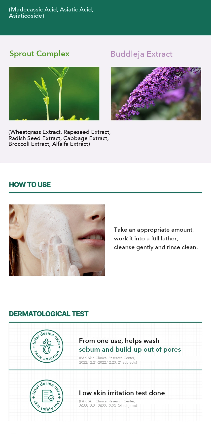 Madeca21 TECA Solution Soothing Gel Cleanser detail 05