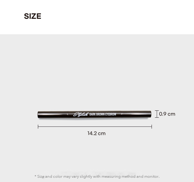STYLISH Auto Eyebrow Pencil Dark Brown No.22 detail 03