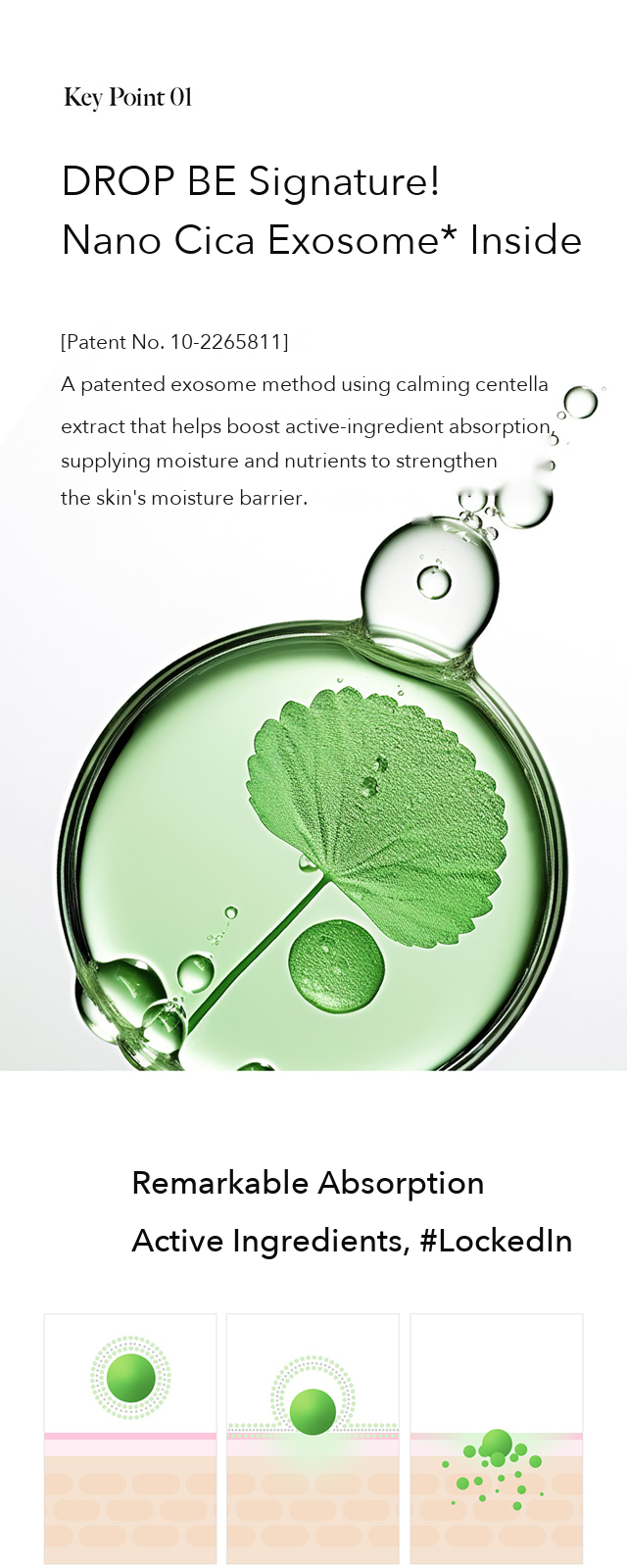 DROP BE Skin Smoothing Ampoule detail 2