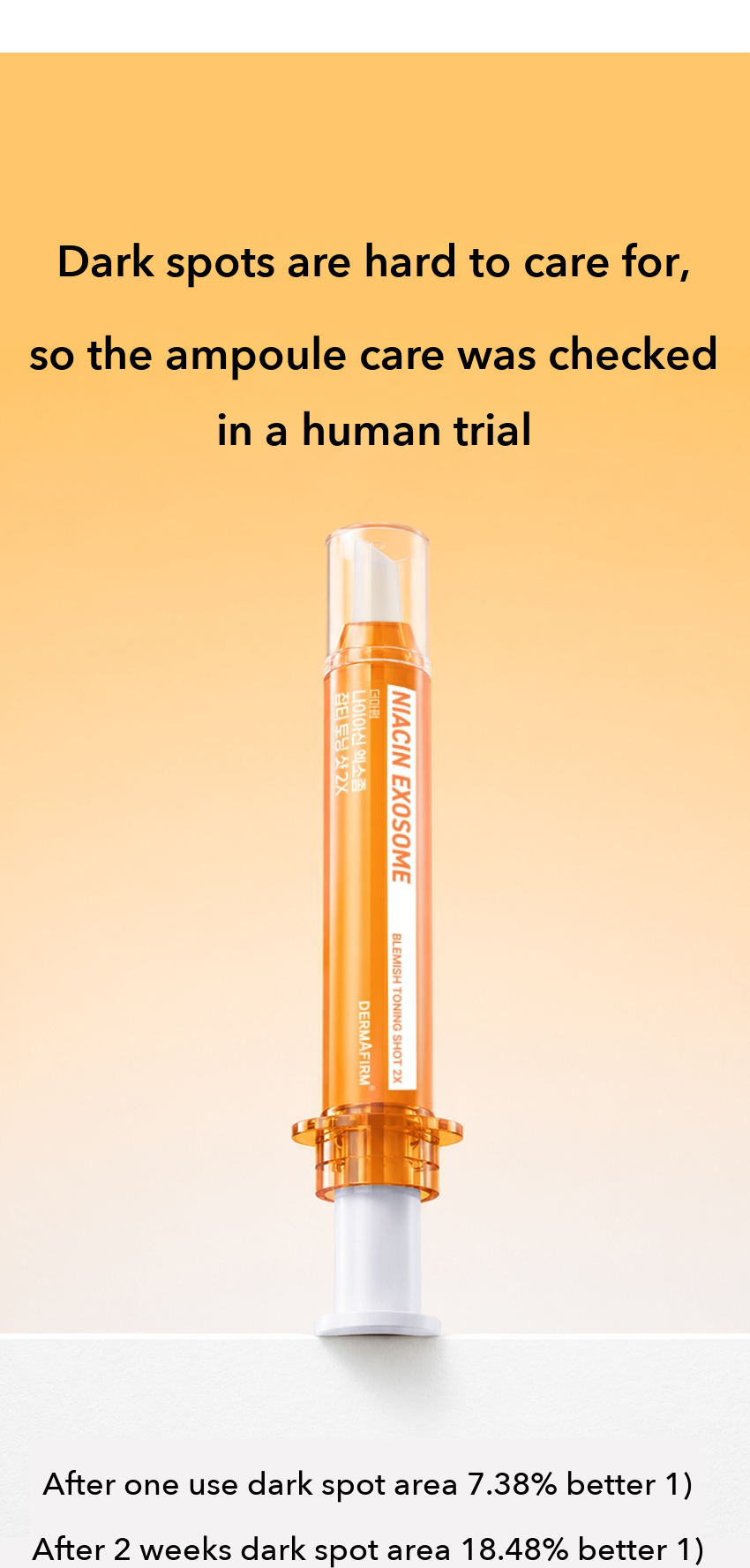 DERMAFIRM Niacin Exosome Spot Toning Shot detail 08