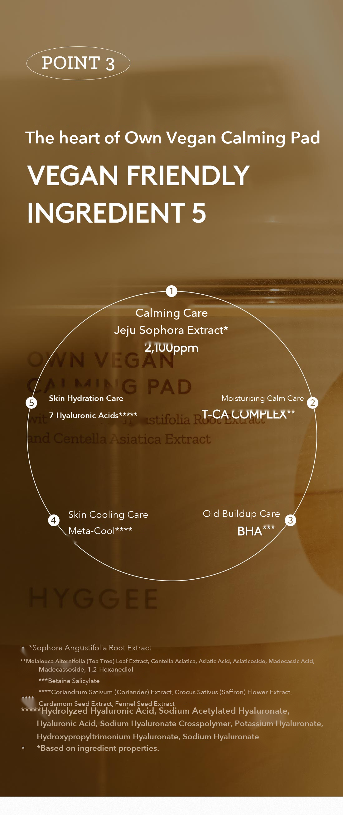 HYGGEE Own Vegan Calming Pad detail 16
