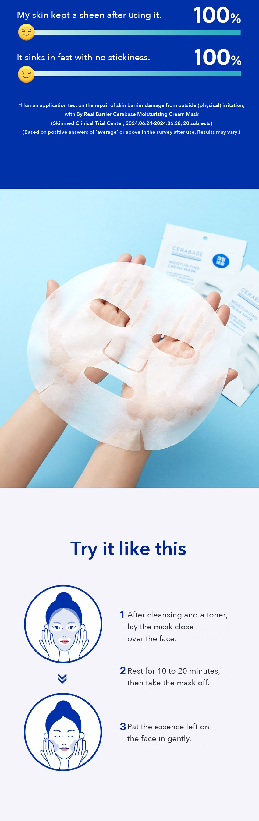 By Real Barrier Cerabase Moisturizing Cream Mask 23ml detail 08