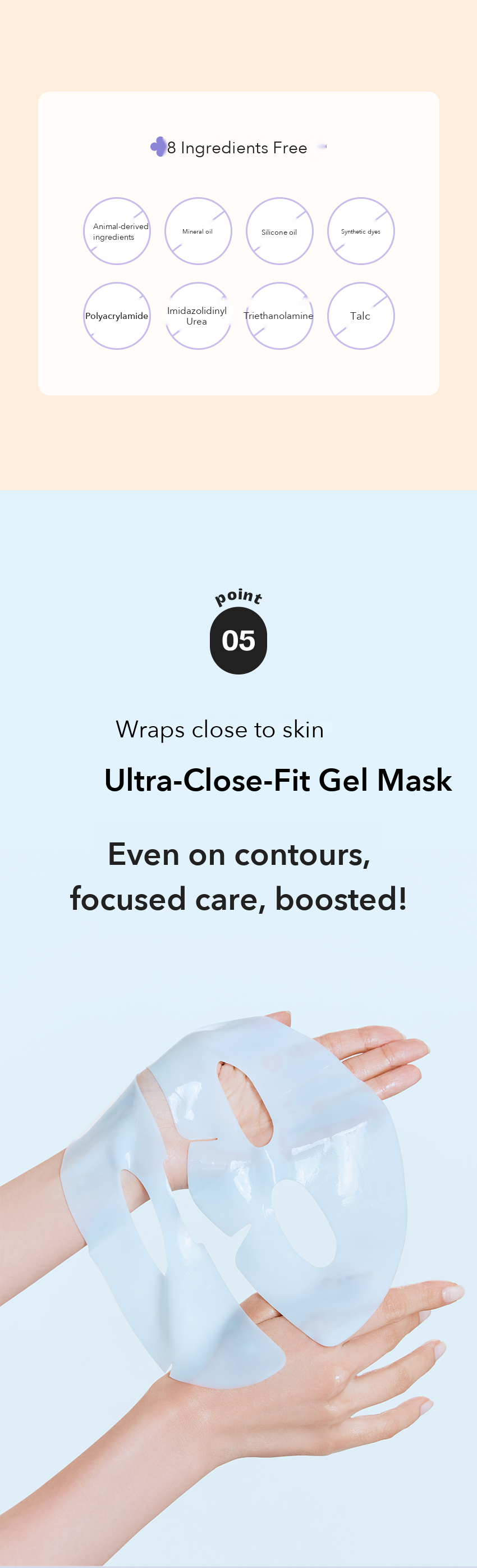 MIMO by MAMONDE Peony-Tinol Hydrogel Mask detail 08