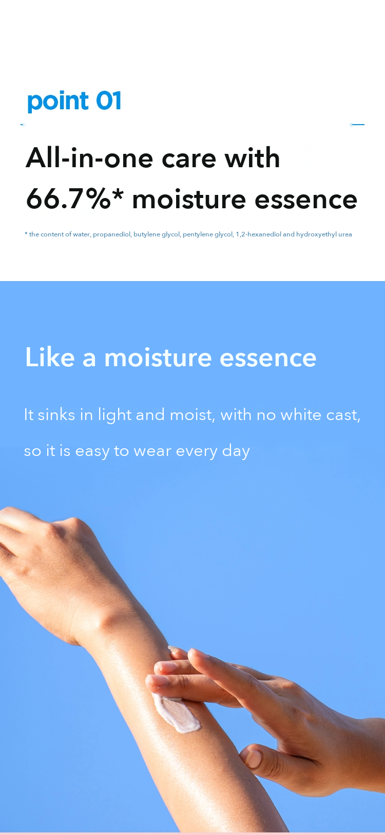 RE:CIPE SUN MON LAB Super Aqua Sun Cream detail 02