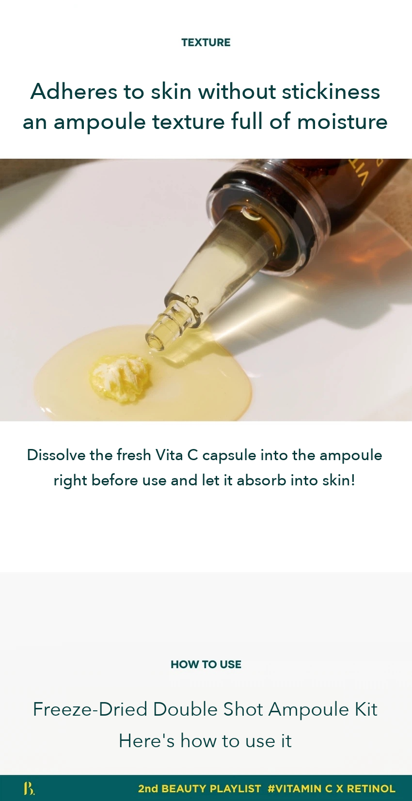 BONCEPT Vita C Freeze-Dried Double Shot Ampoule Kit detail 09