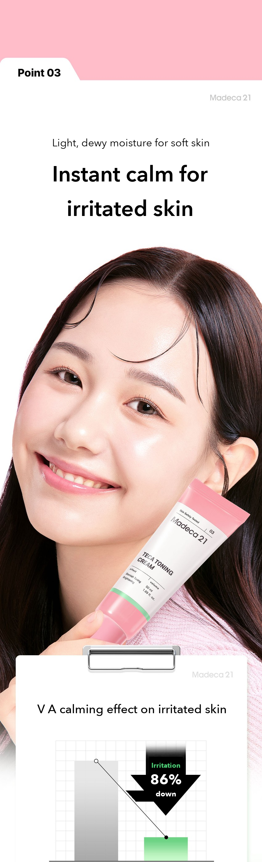 Madeca21 TECA Toning Cream 50ml detail 10