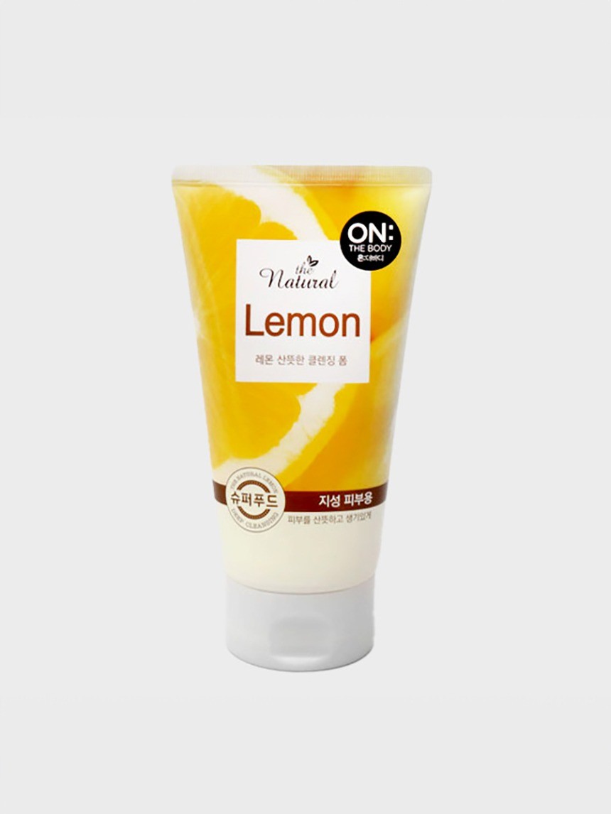 ON: THE BODY The Natural Fresh Lemon Cleansing Foam 120g