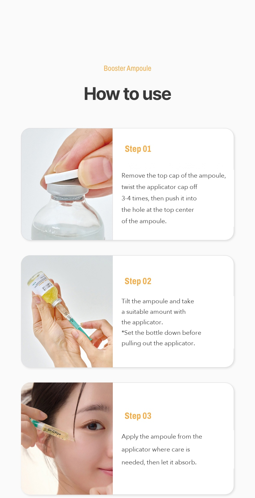 Dr.CPU+ Brightening Vital Booster Ampoule detail 05