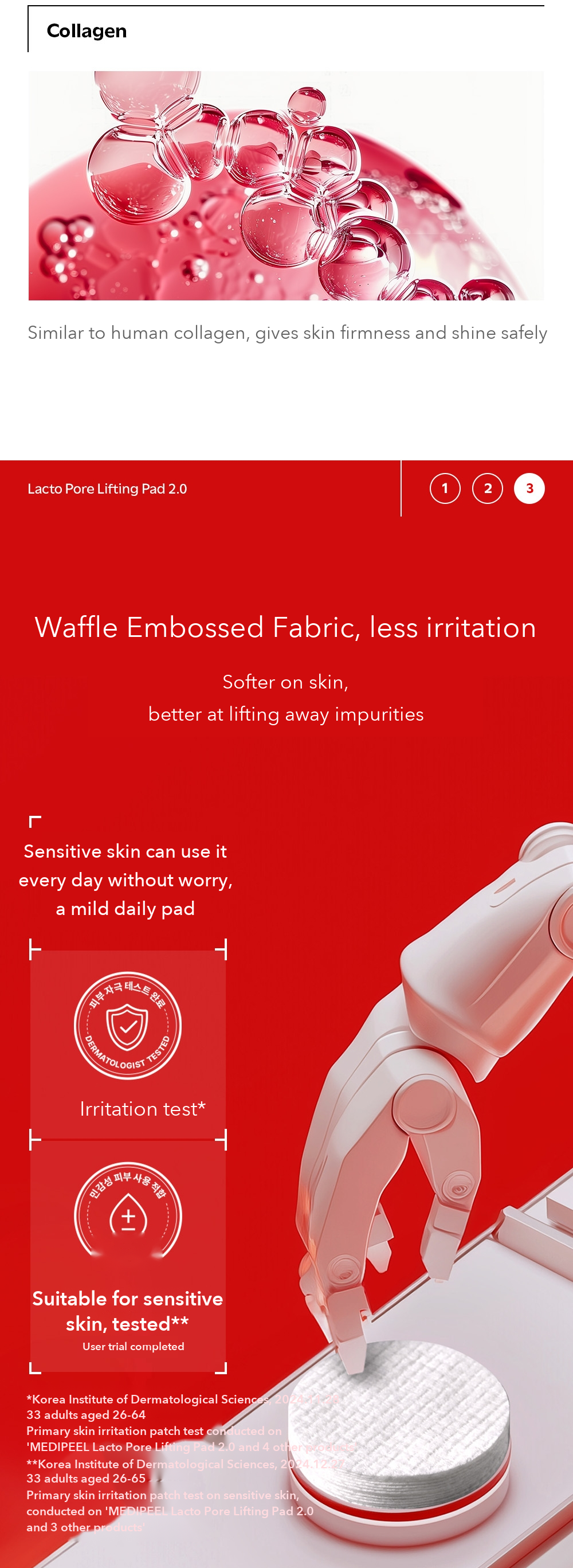 MEDIPEEL Lacto Pore Lifting Pad 2.0 Refill detail 10