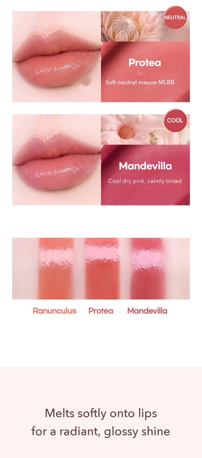 BY FLOWER Glow Lipstick 3.3g detail 04