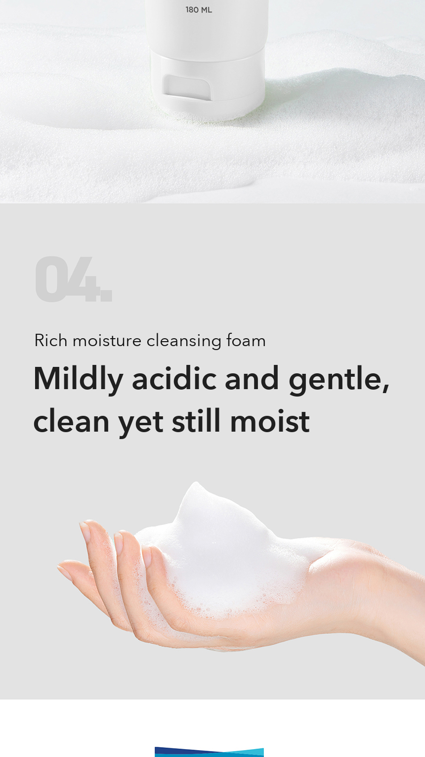 Vaseline Moisturizing Cleansing Foam detail 4
