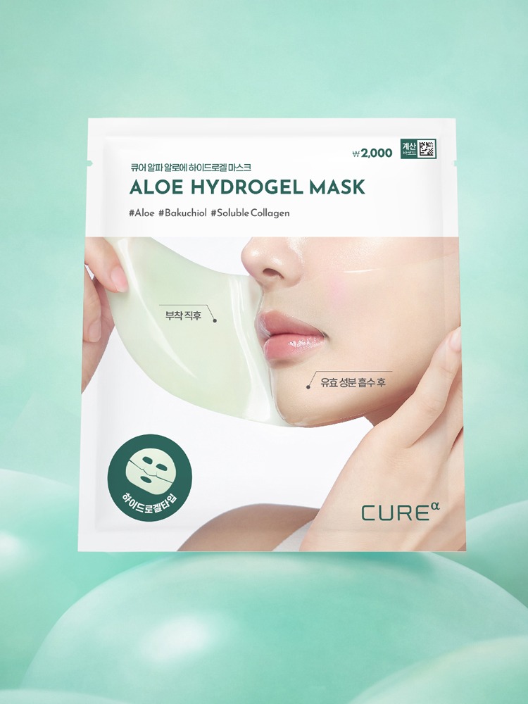Kim Jeong Moon Aloe Cure Alpha Aloe Hydrogel Mask 1 Sheet