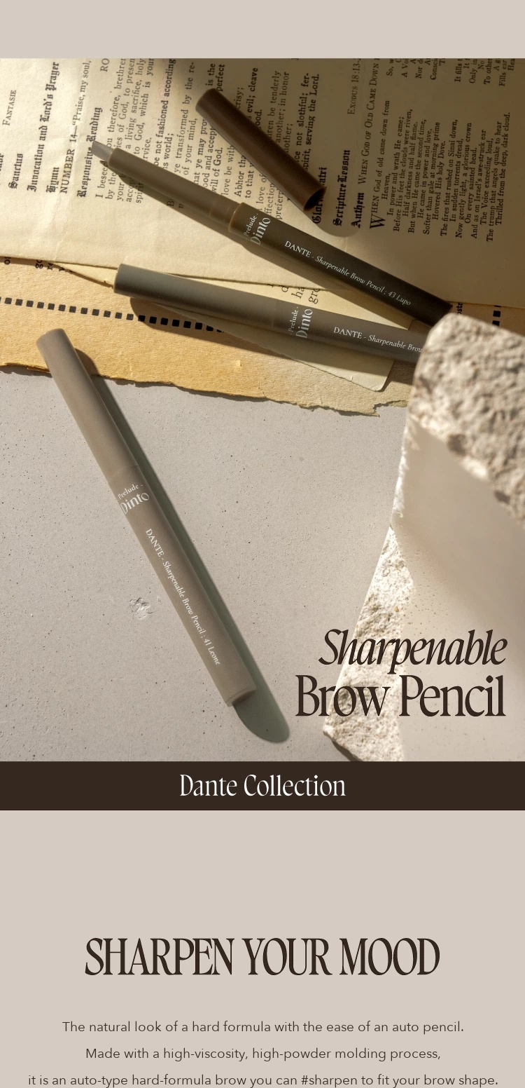 Prelude Dinto Dante Sharpenable Brow Pencil 0.8g detail 04
