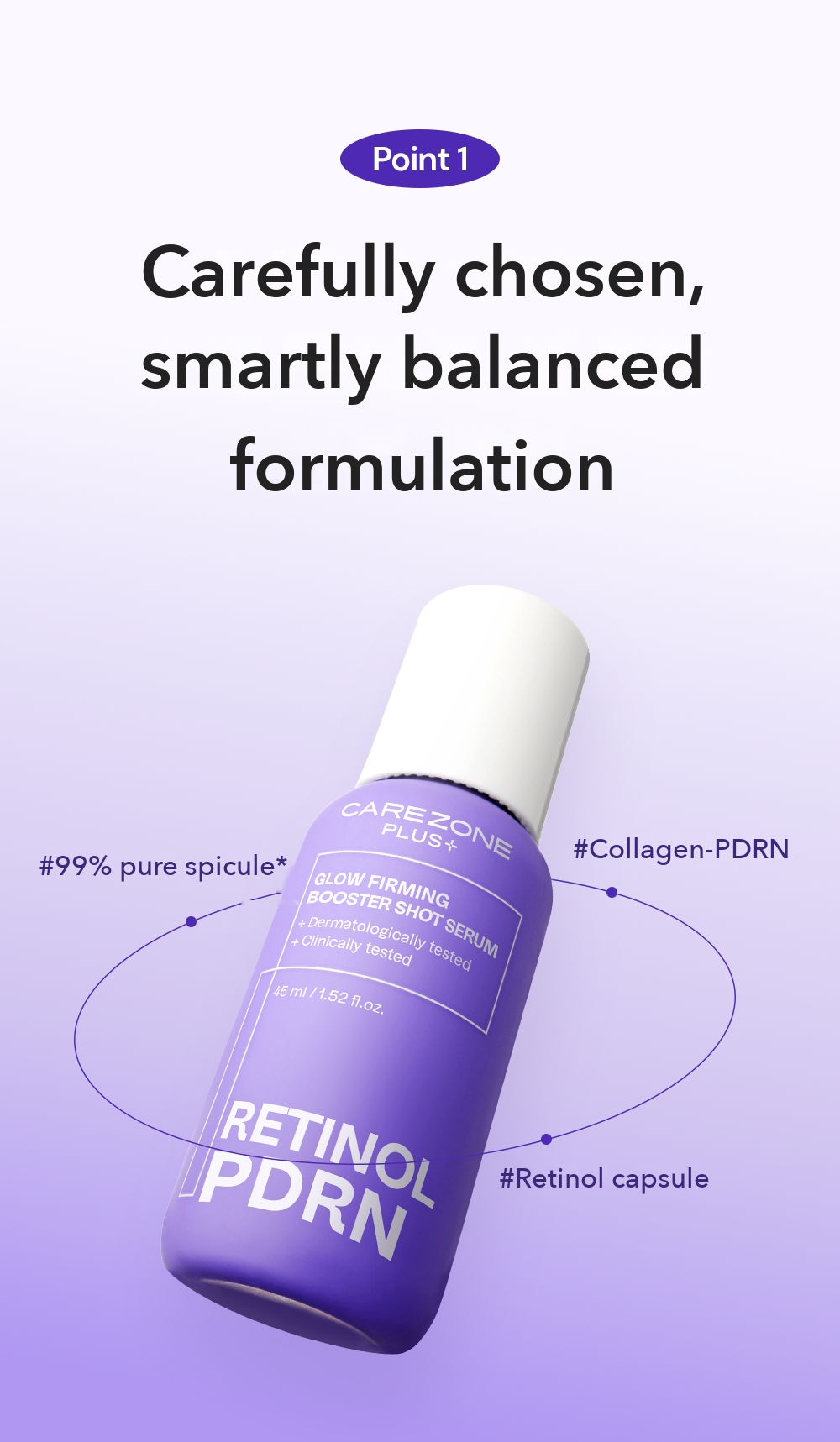 CAREZONE PLUS+ Glow Firming Booster Shot Serum detail 2