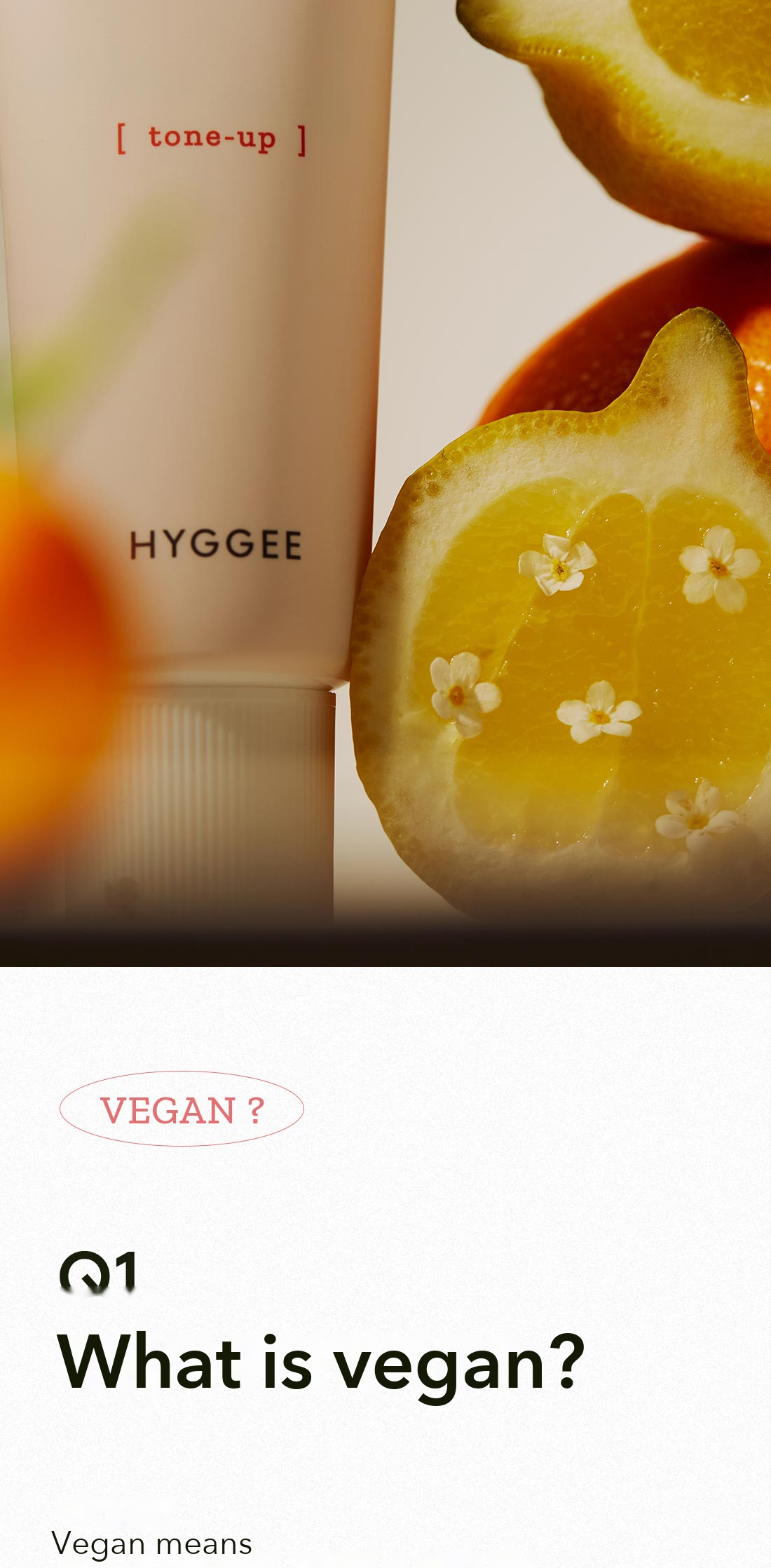 HYGGEE Fresh Vegan Tone-Up Sun Cream detail 5