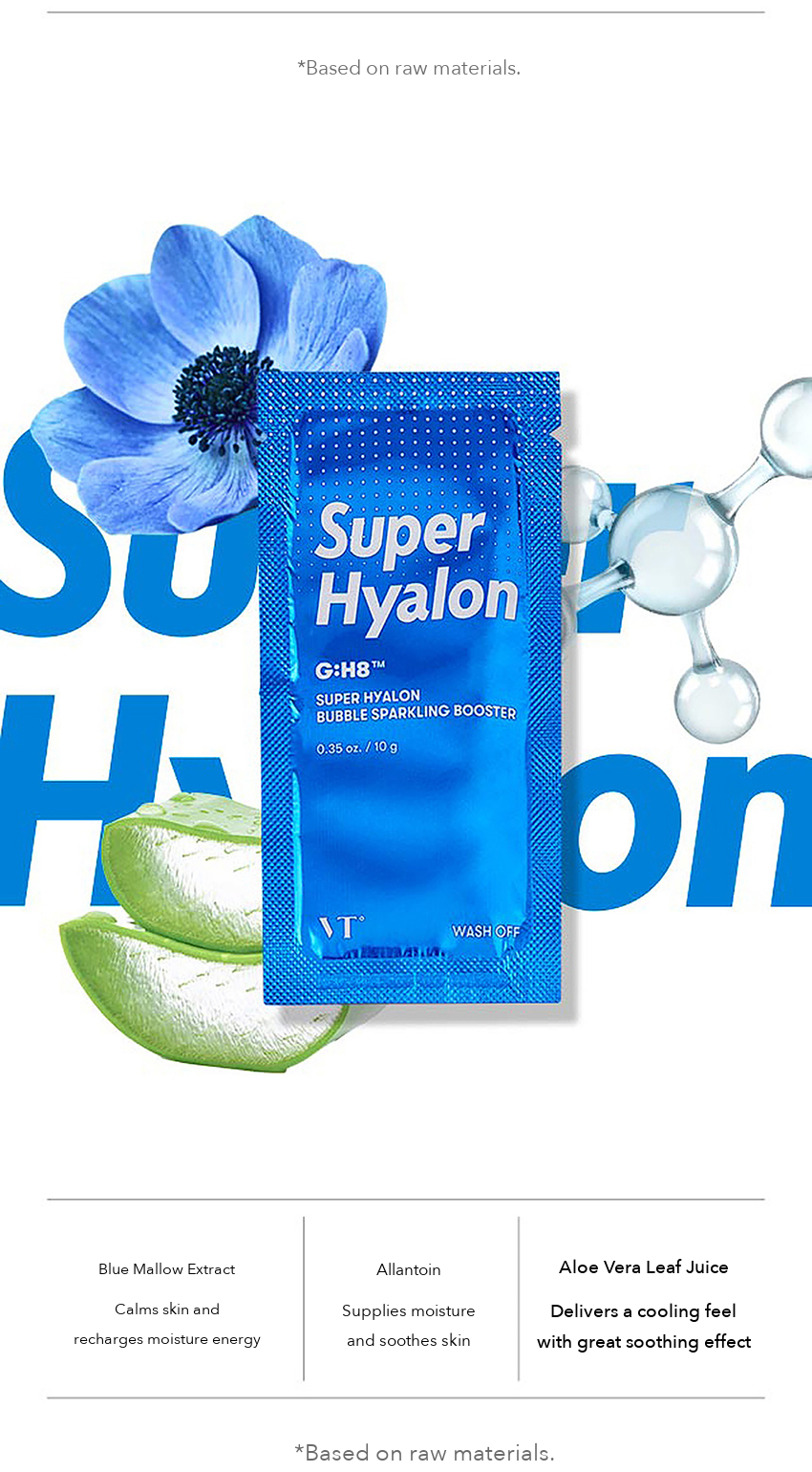 VT Super Hyalon Bubble Sparkling Booster 10g x 4 detail 07